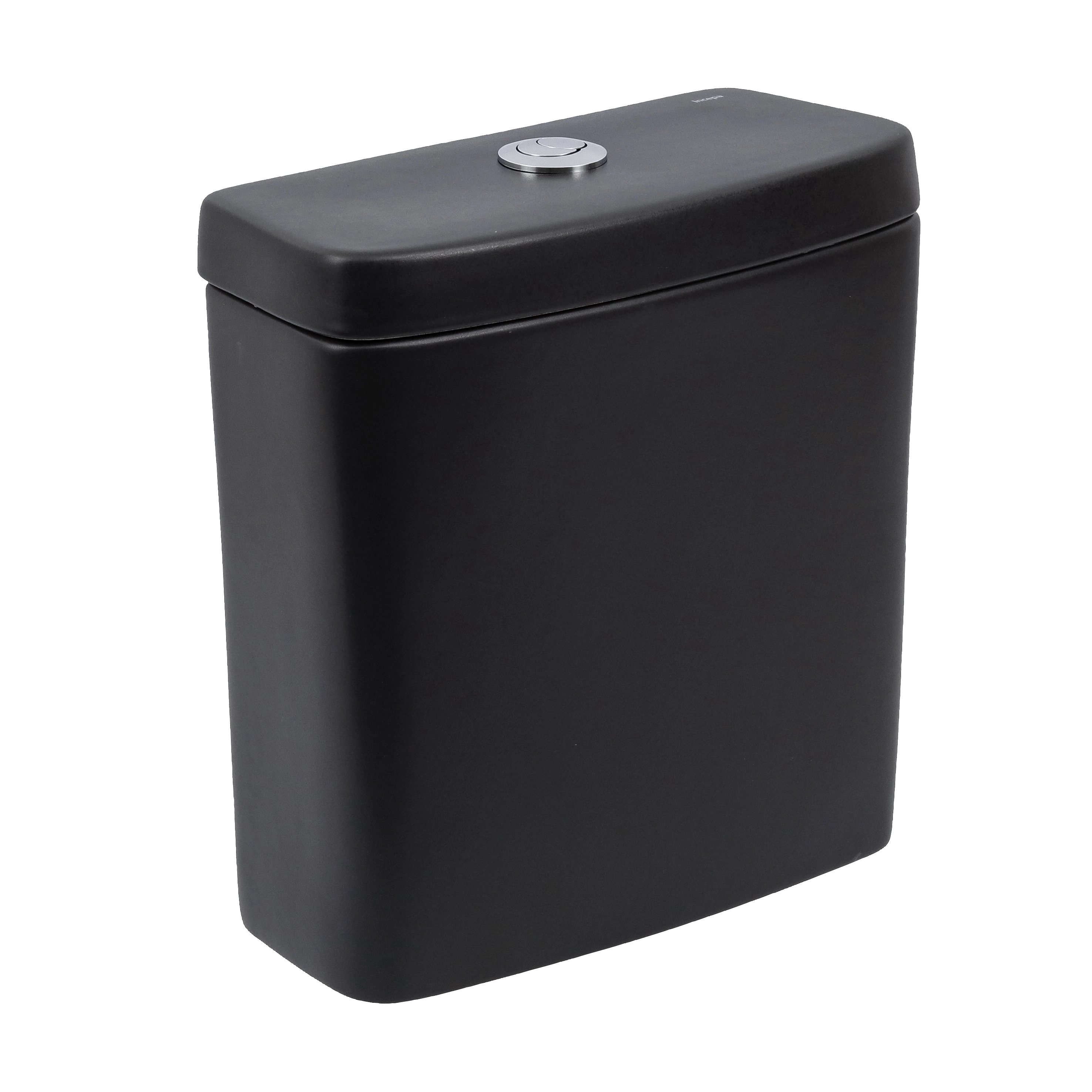 Caixa Acoplada Ecoflush para Boss Preta 3/6L Incepa