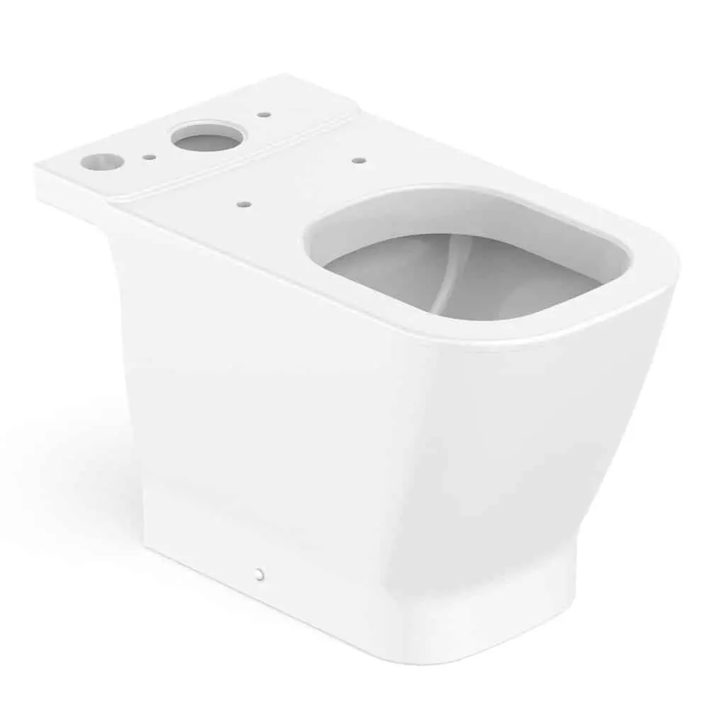 Bacia Para Caixa Acoplada Saída Horizontal Gap Branco Roca