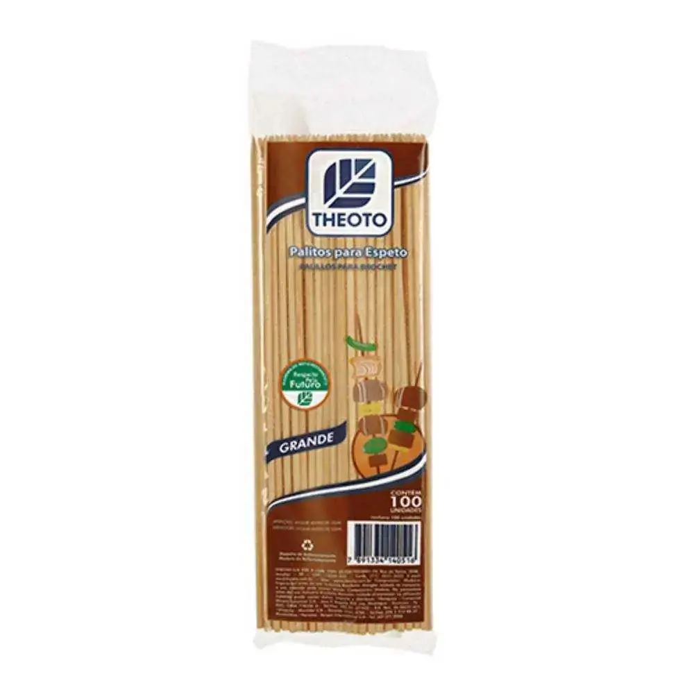 PALITO ESPETO C/100UN THEOTO
