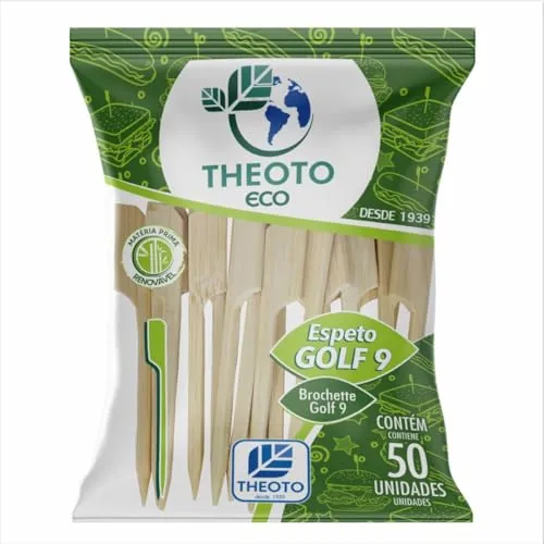 Espetos Golf 9 50un 53052 Theoto