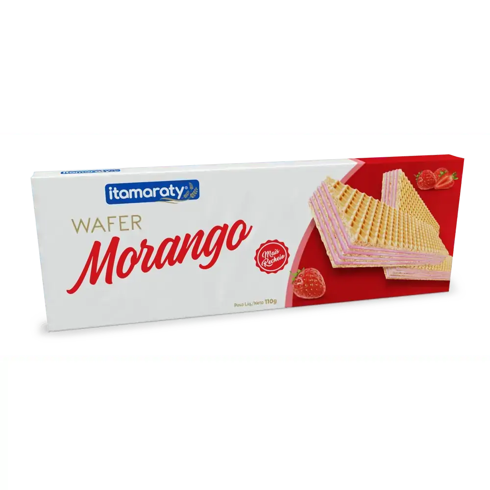 Wafer Itamaraty Morango R