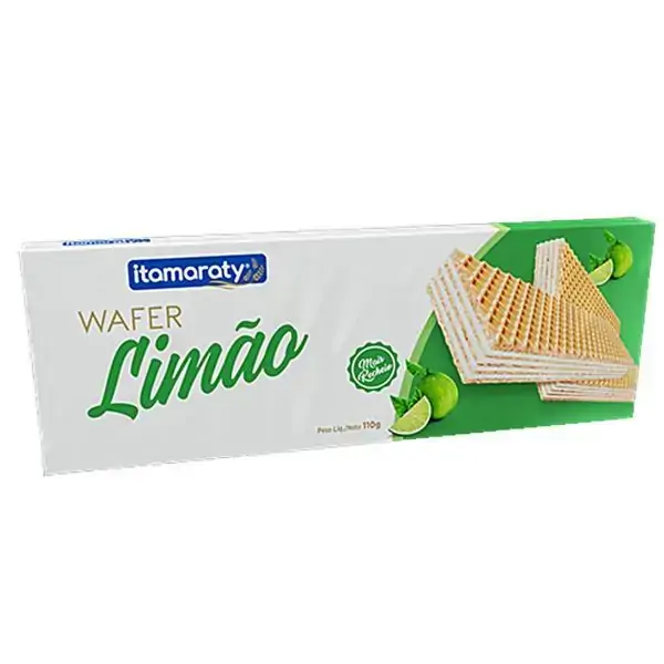 Biscoito Itamaraty Wafer Limao 40/rs