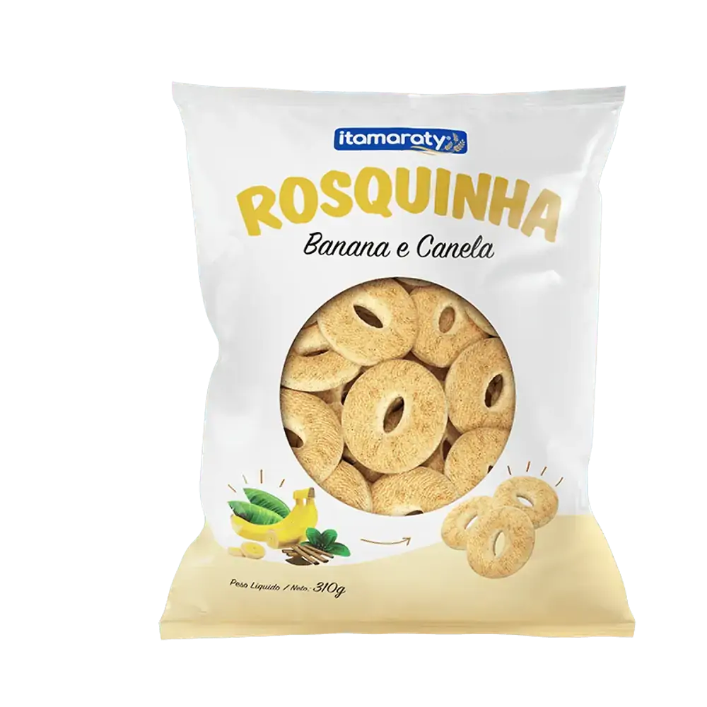 Rosquinha Banana E Canela 310g