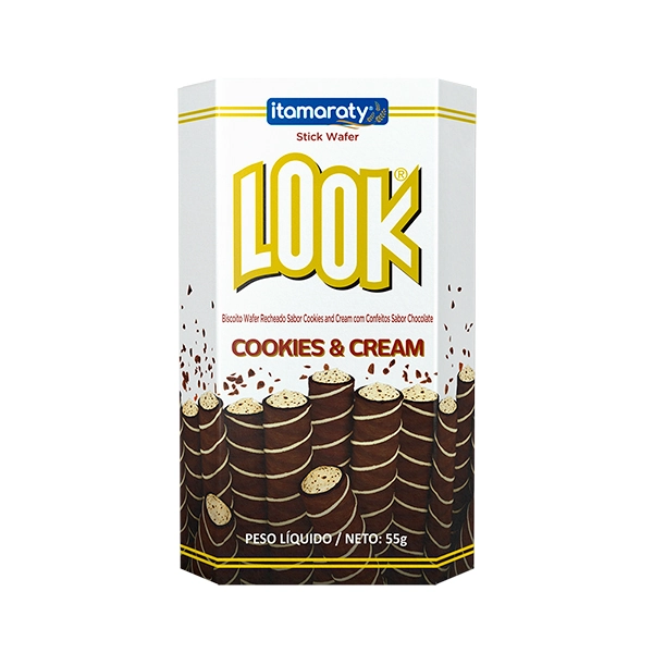 Bisc Look Wafer 55g Cookies Cream