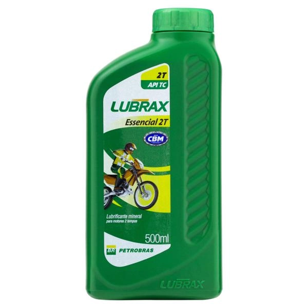 Lubrificante Mineral Essencial 2t Tc Petrobras Lubrax Frasco 500ml