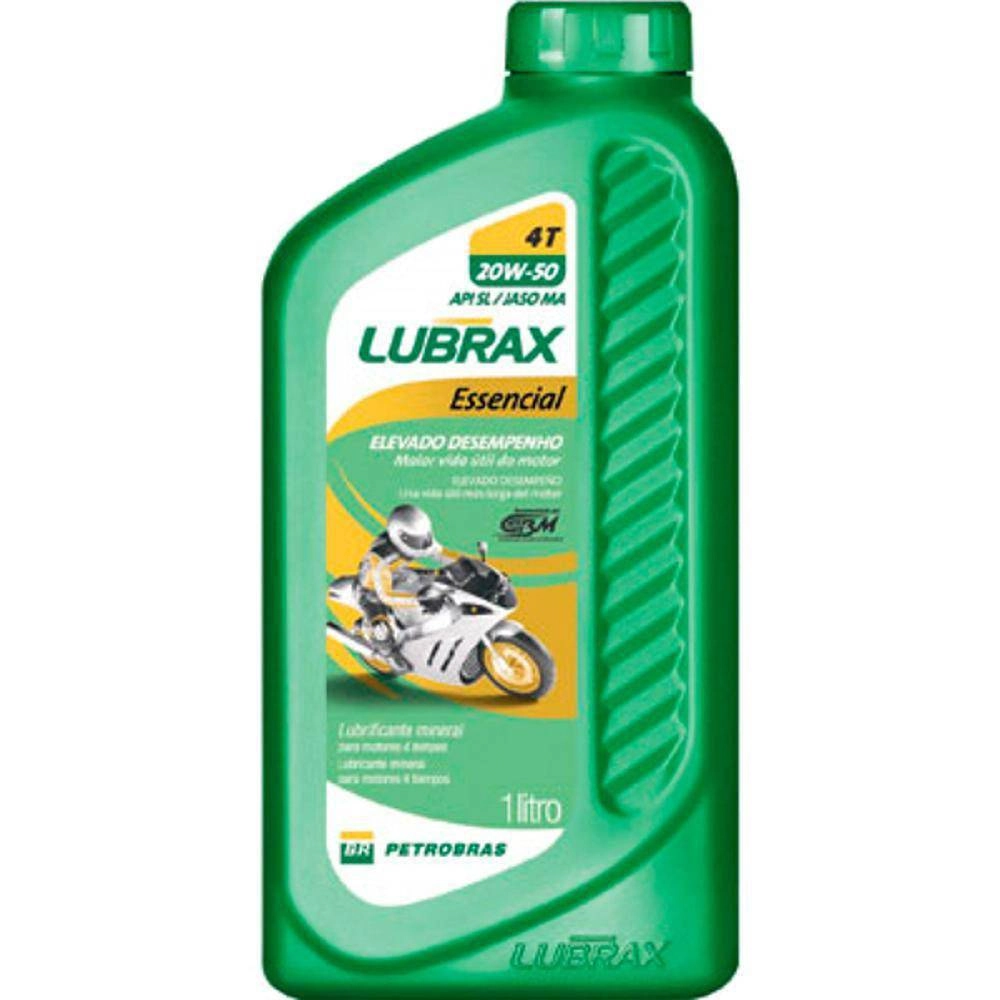 Oleo Motor Lubrax 1l 20w50 4t Moto