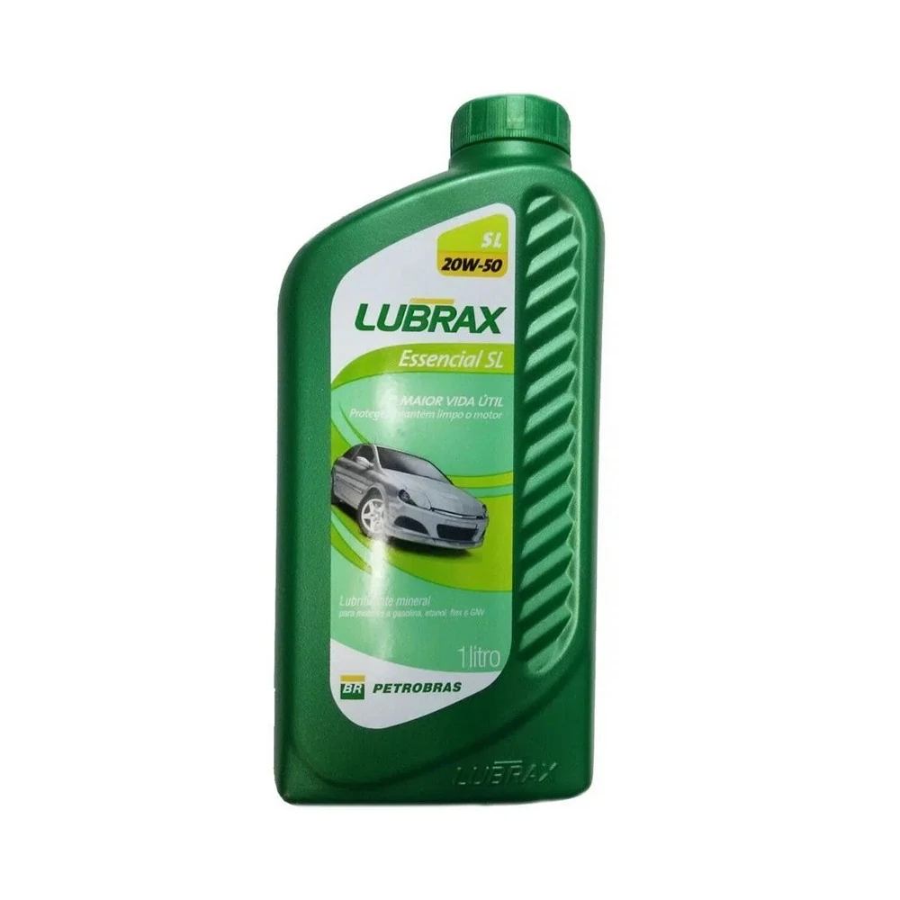 Lubrificante Mineral Essencial Sl 20w 50 Petrobras Lubrax Frasco 1l