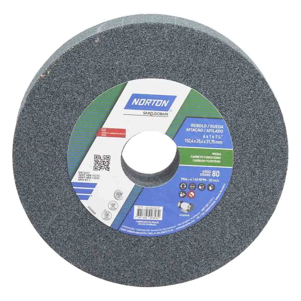 Rebolo Afiação Norton 39c-80k 152 X 25 X 31 Mm