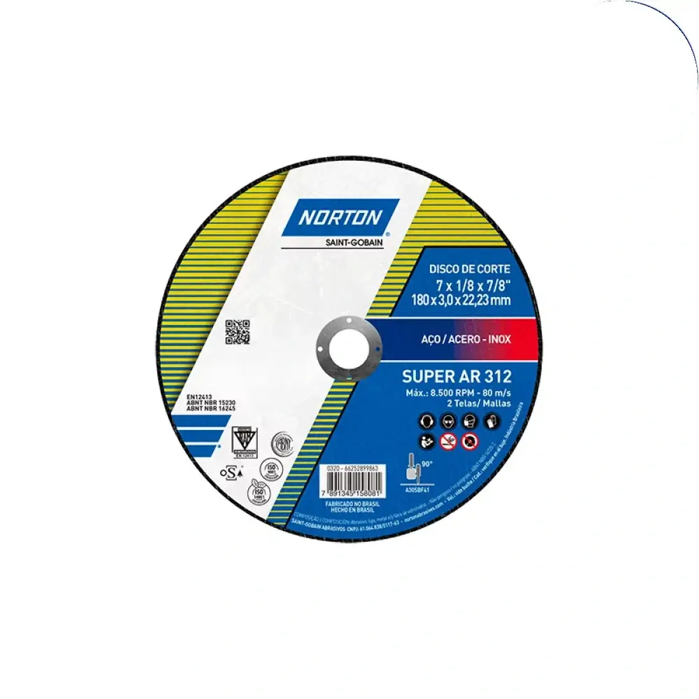 Disco De Corte Ar312 7x1/8x7/8