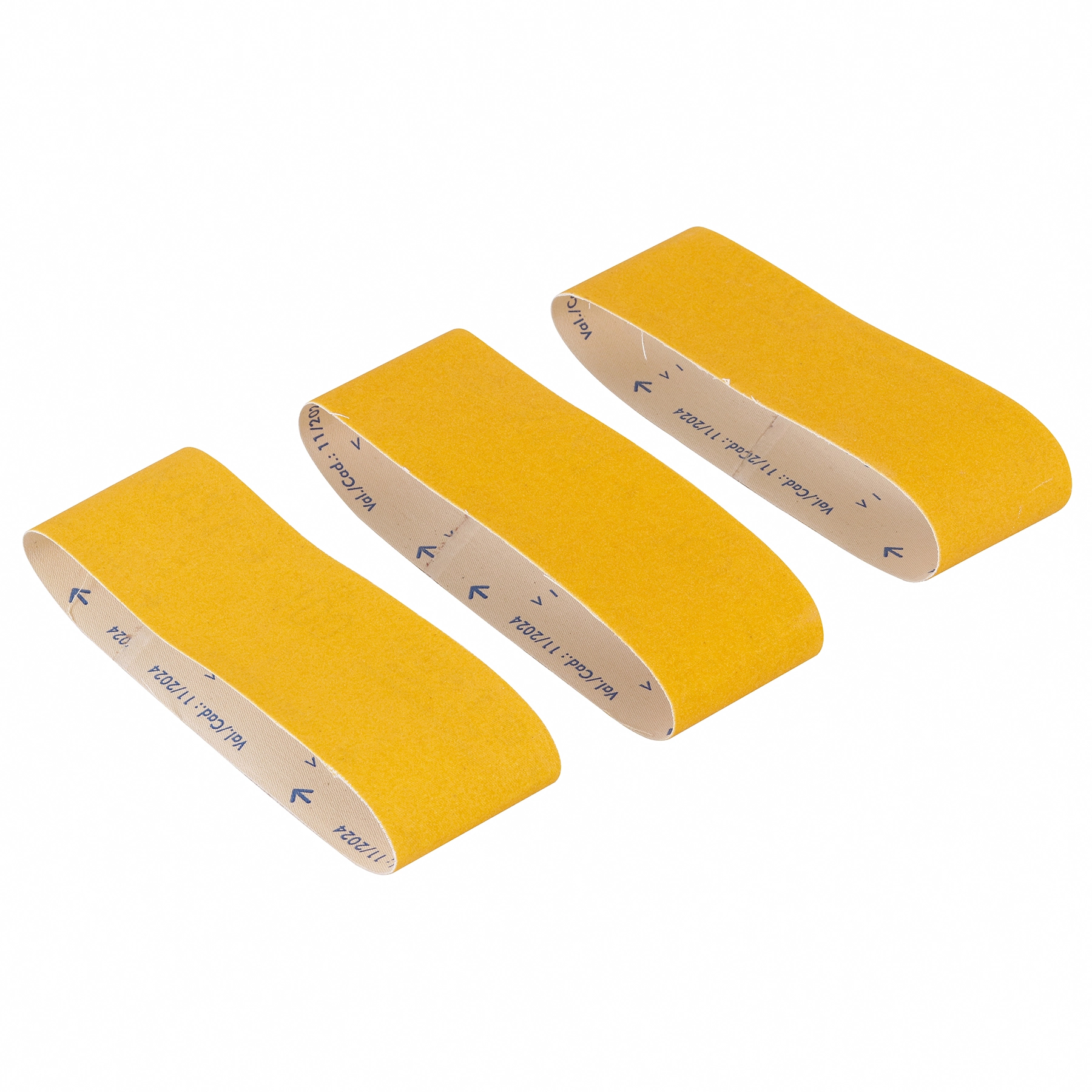 Jogo de Lixa para Máquina Cinta Madeira Grão 100 75x533mm 3 unidades Norton