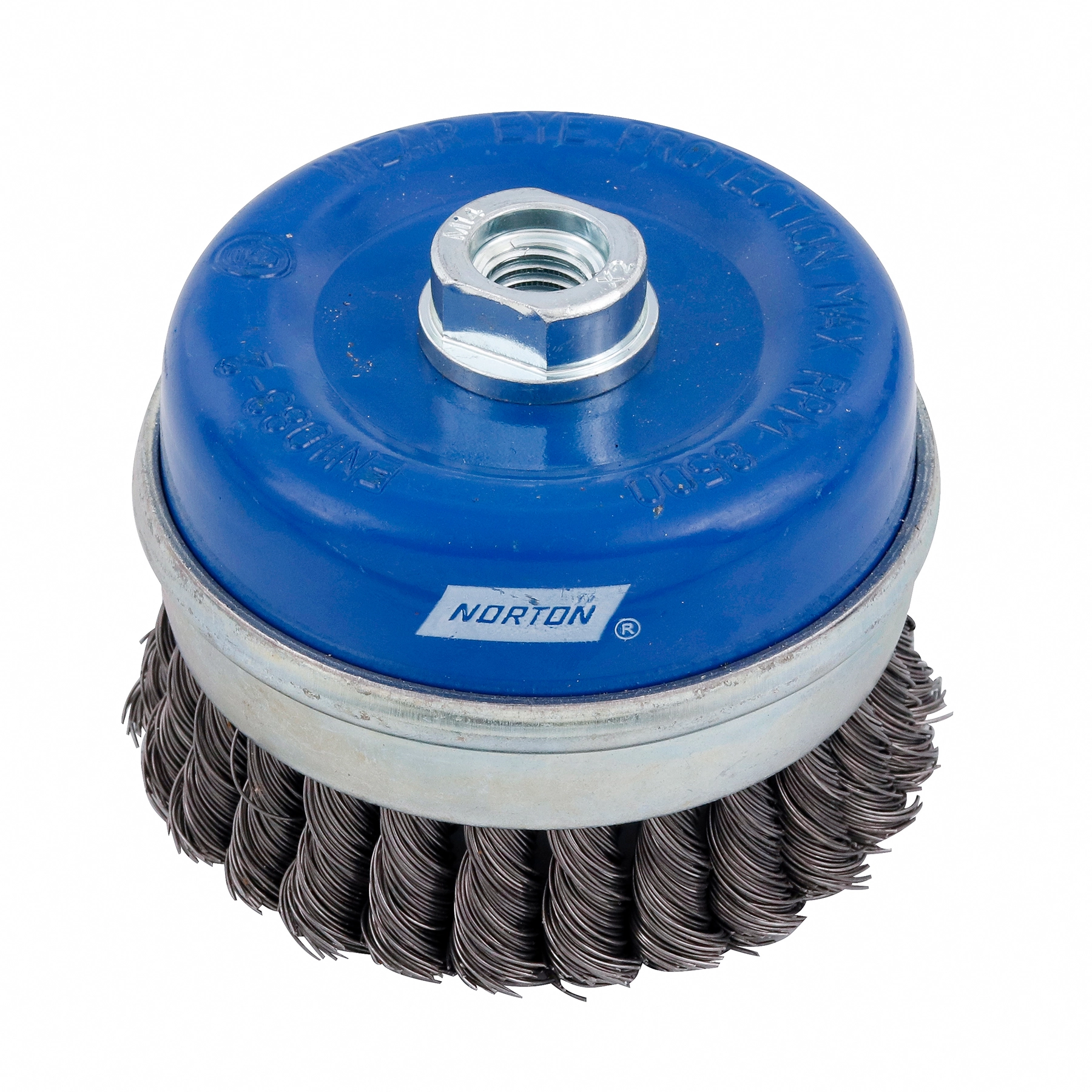 Escova de Aço Copo Trançada Aço Carbono 4" 69957307743 Norton