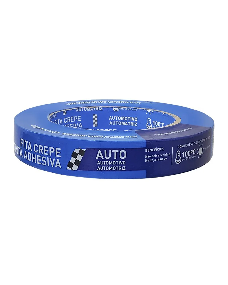 Fita Crepe Auto Adesiva 40 Metros Norton (regular) 18mm