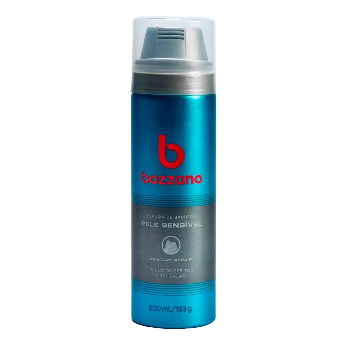 Espuma de Barbear Bozzano Pele Sensível 190g/196ml