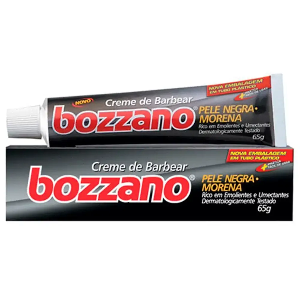Creme Barbear Bozzano Pele Negra