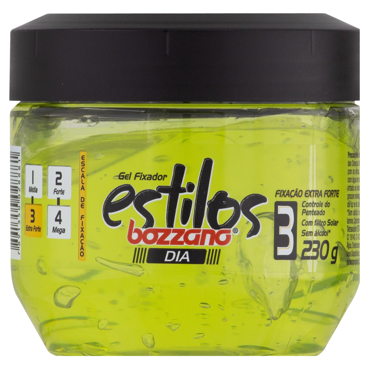 Gel Fixador Extraforte Dia Bozzano Estilos Pote 230g