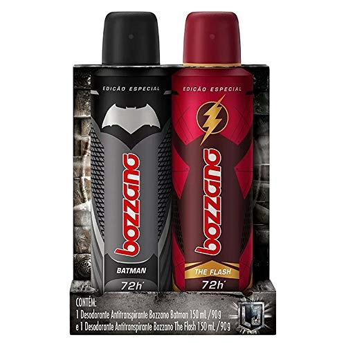 Kit Desod Bozzano Batman/flash 150ml