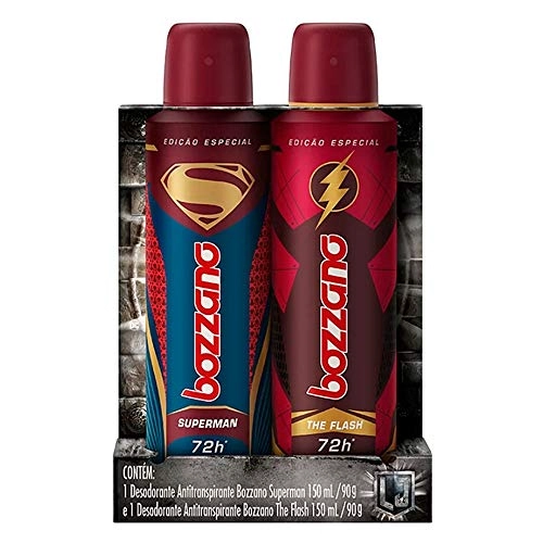 Kit Desod Bozzano Superman/flash 150ml