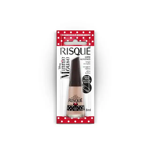 Esmalte Risque Minnie 8ml Na Pose