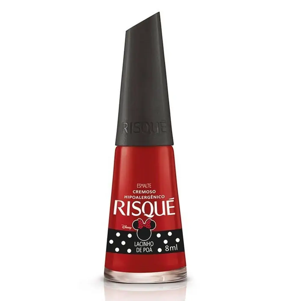 Esmalte Risque Minnie 8ml Lacinho De Poa