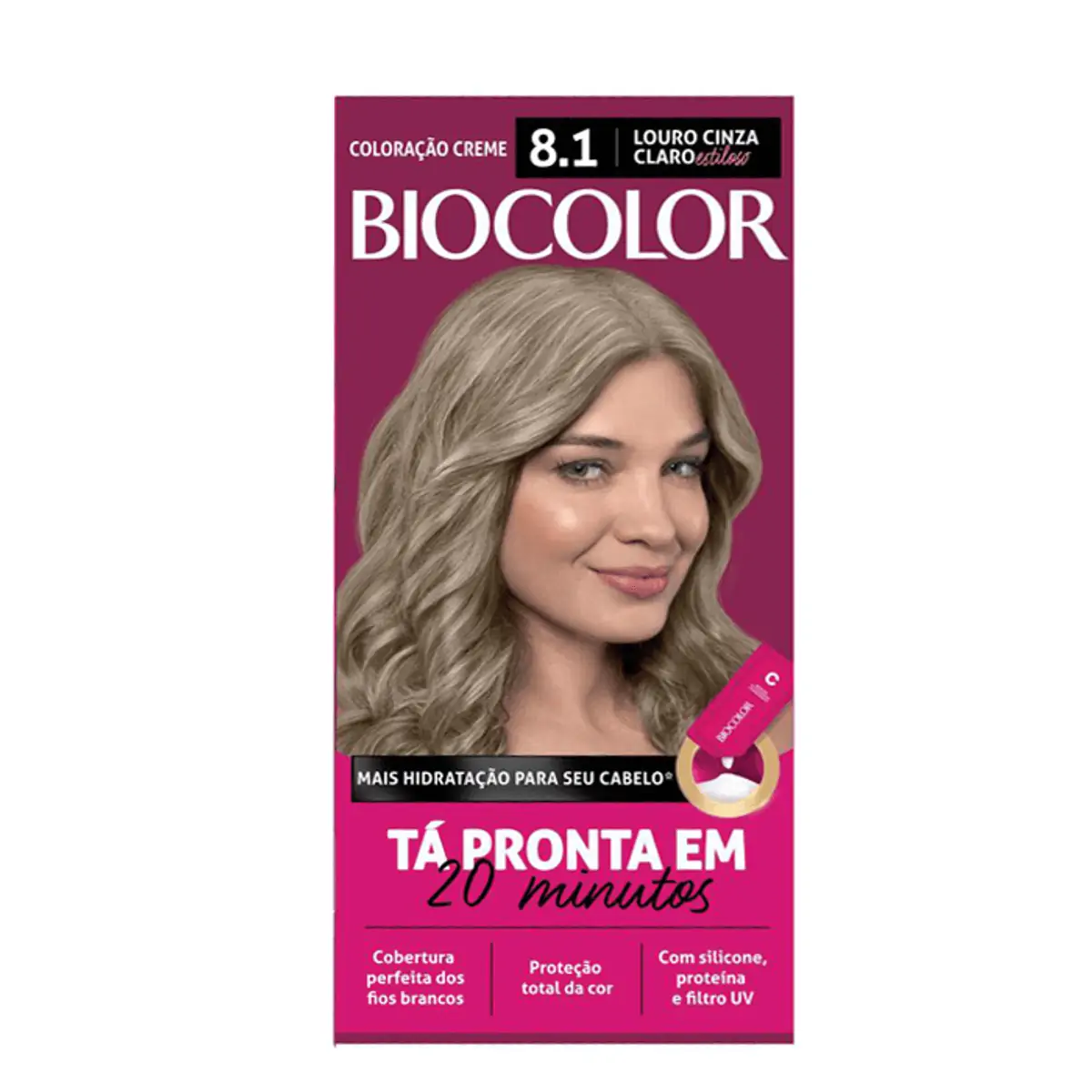 Tintura Biocolor N.8.1 Louro Acin.est.