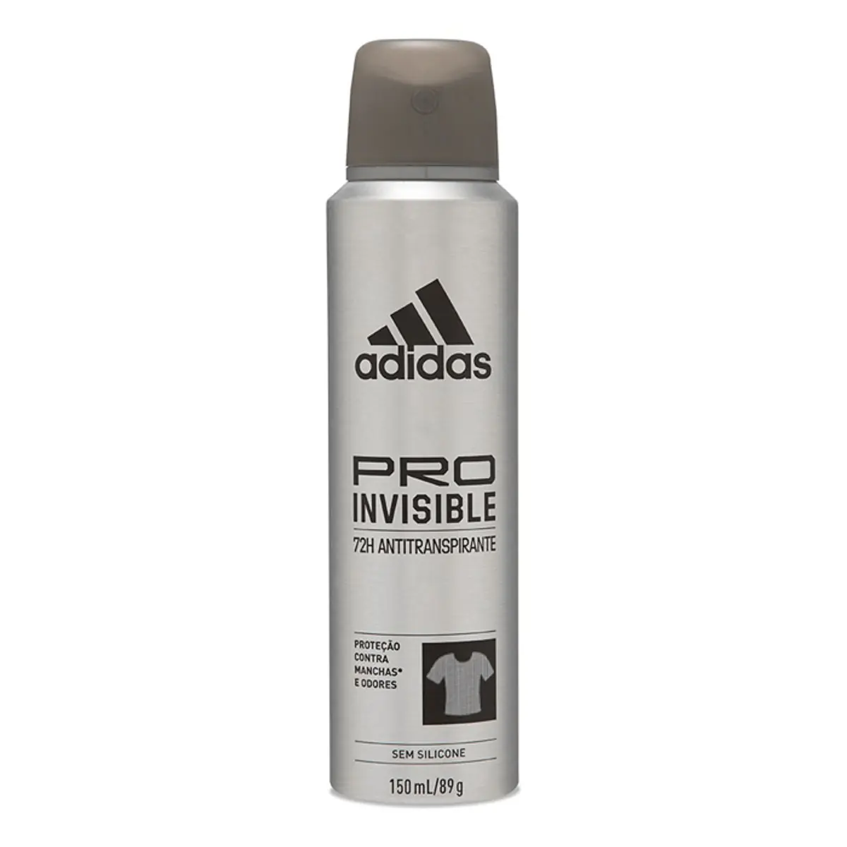 Antitranspirante Aerossol Pro Invisible Masculino Adidas 150ml Spray