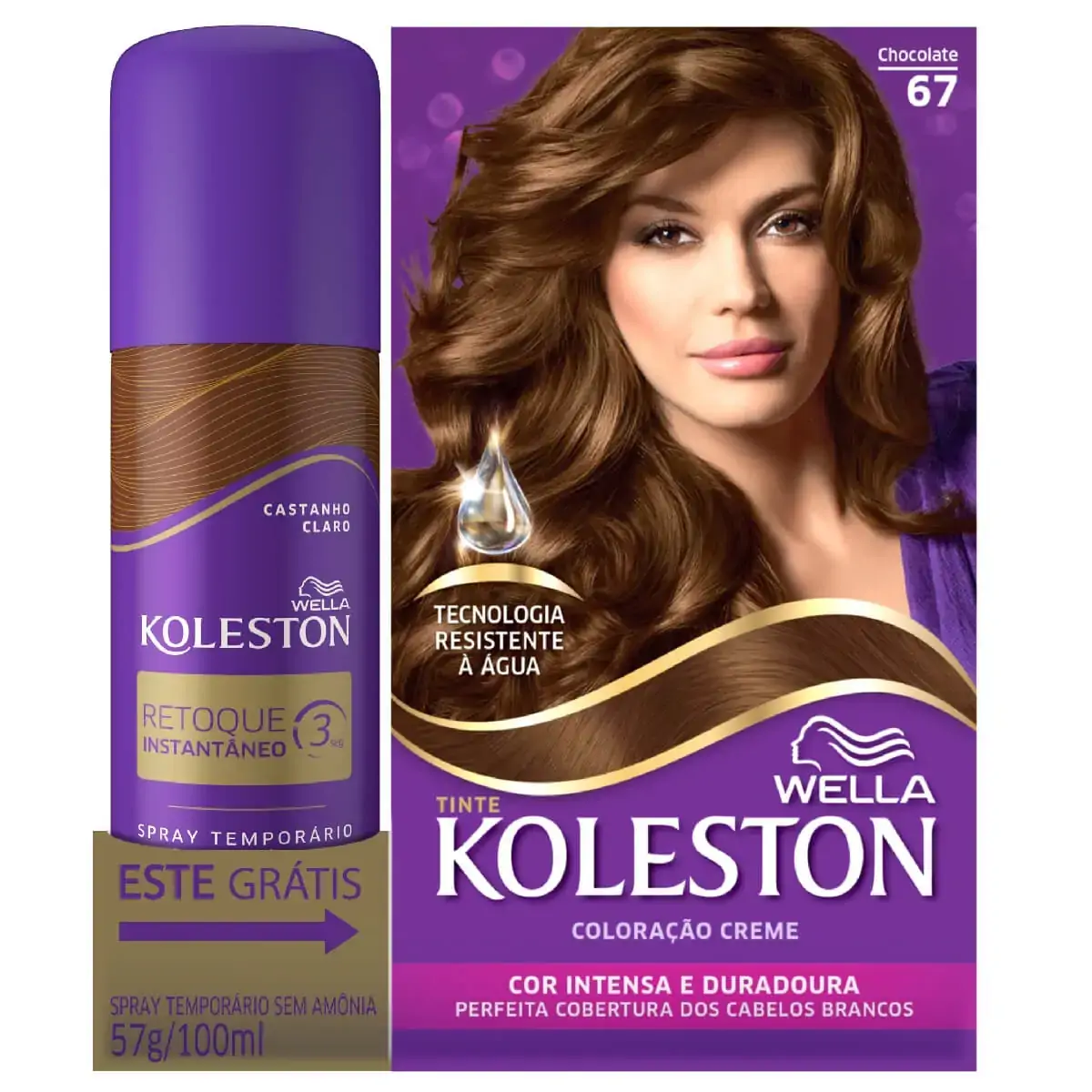 Promocional Coty Koleston Kit Koleston Rtq Cast Cl Colr Chocolate .