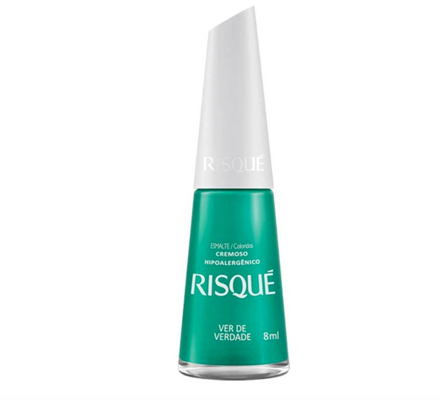 Esmalte Coloridos Ver De Verdade 8ml Risque