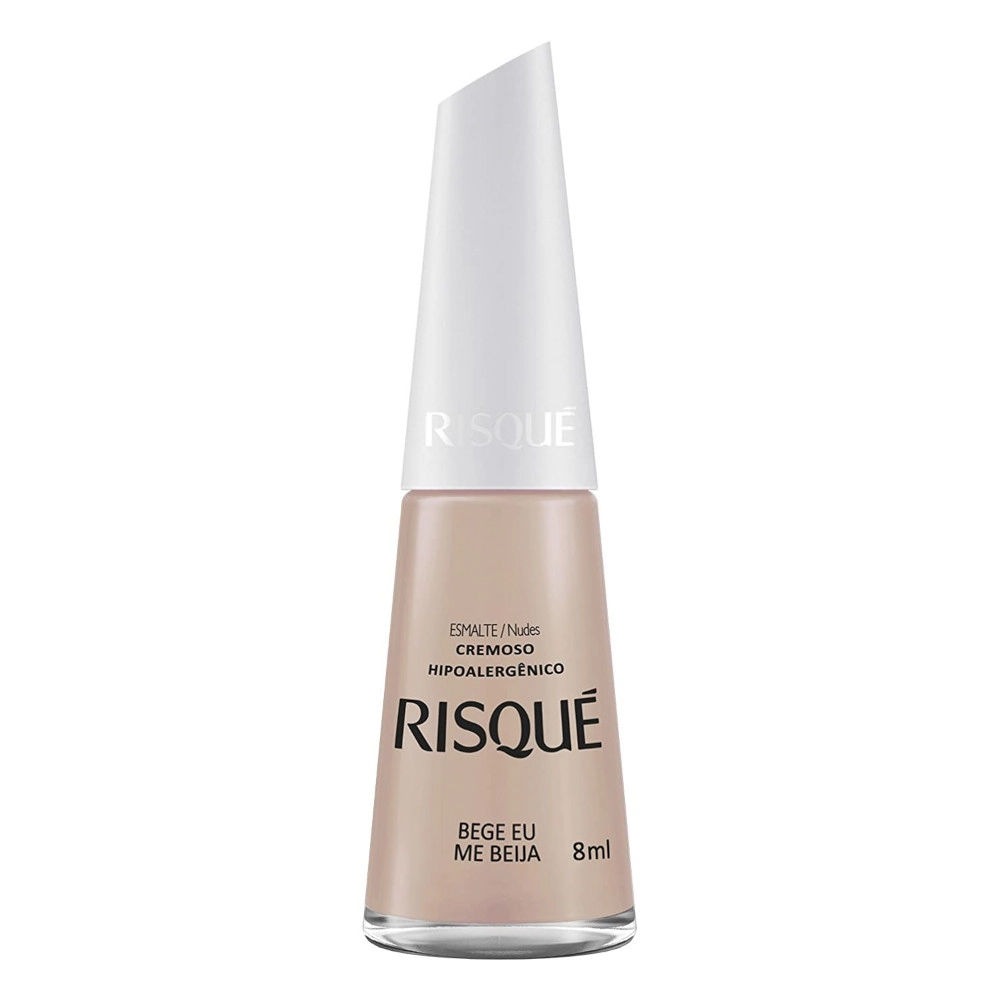 Esmalte Cremoso Bege Eu Me Beija Risqué 8Ml