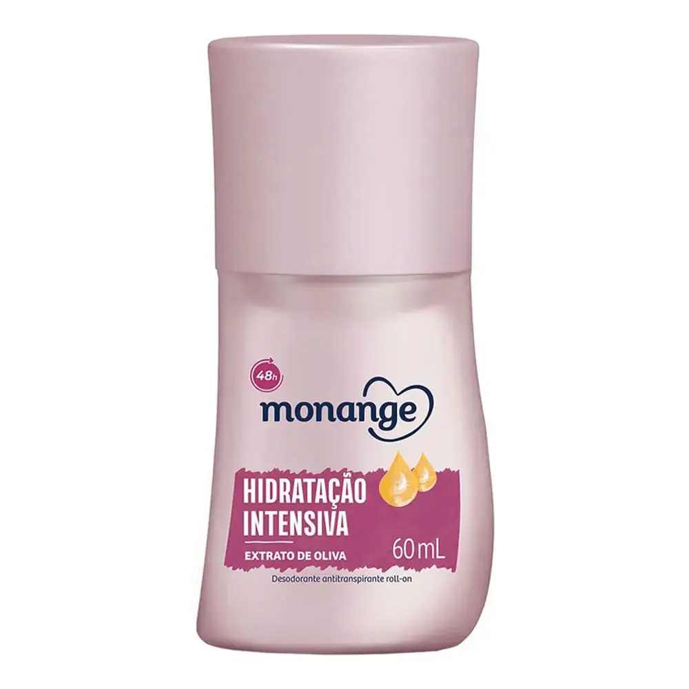 Desodorante Roll On Monange Hidratação Intensiva 60ml