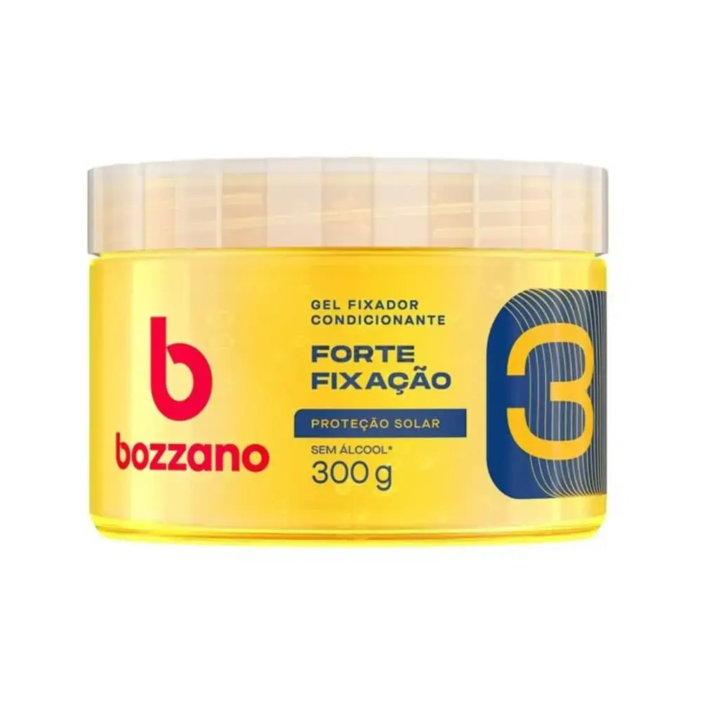 Gel Fixador Condicionante Bozzano Proteção Solar Forte Fixação 300g