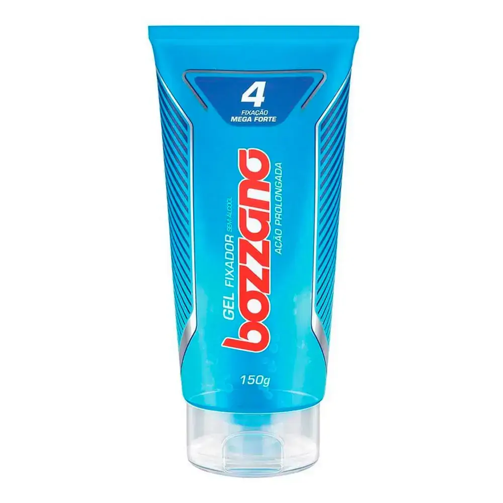 Gel Fixador BOZZANO Azul Ação Prolongada Bisnaga 150g