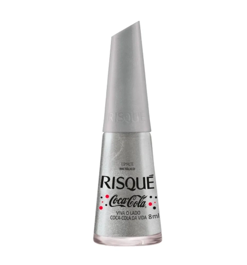 Esmalte Colecao Coca Cola Viva O Lado Coca Cola Da Vida 8ml Risque