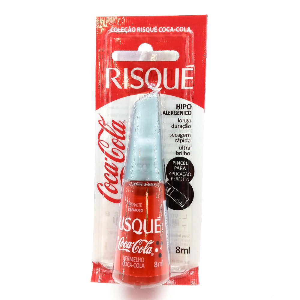 Esm Risque Vermelho 8ml Cx 6