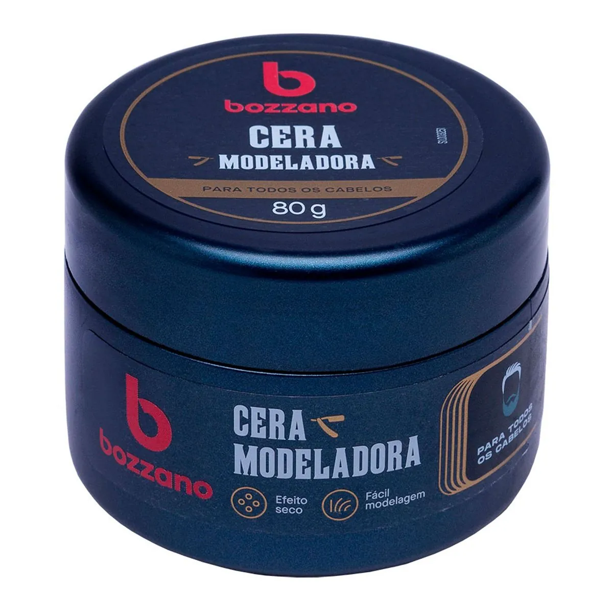 Cera para Cabelo Bozzano Modeladora 80g
