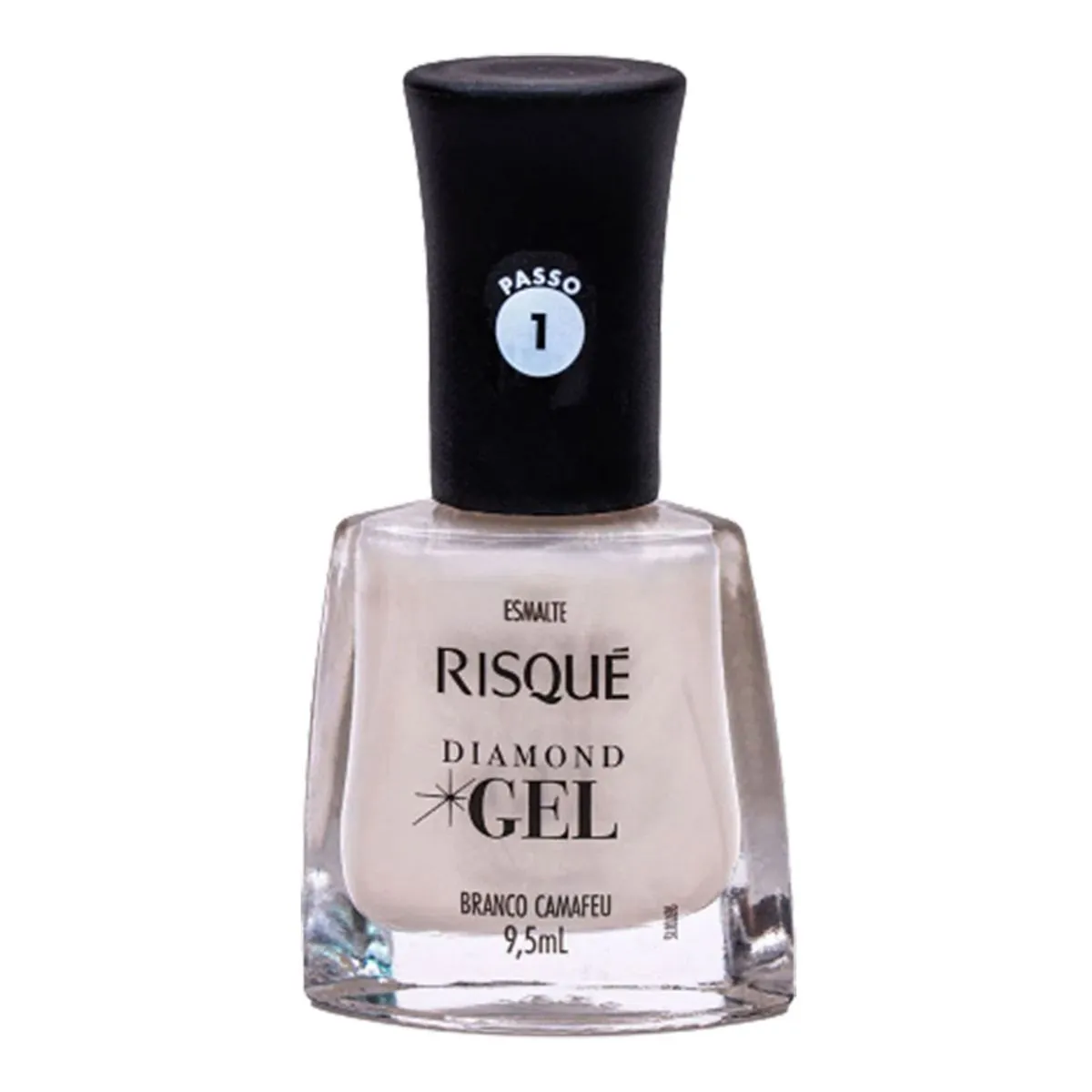 Esmalte Coty Risque Diamond Gel Branco Camafeu 9,5ml