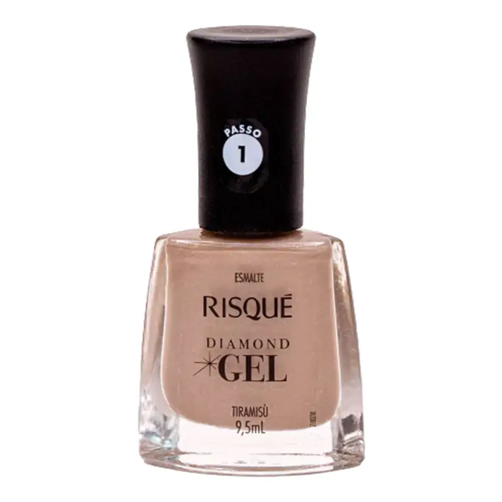 Esmalte Risque Diamond Gel Tiramisu 9,5ml