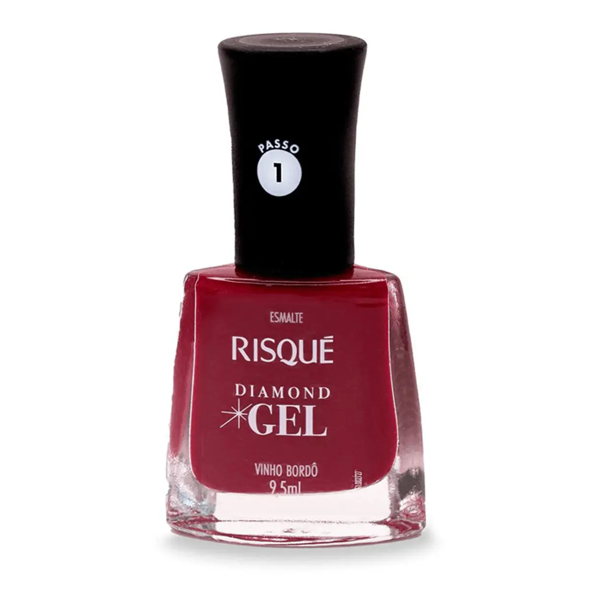 Esm Risque Diamond Gel Cr Vinho Bordo