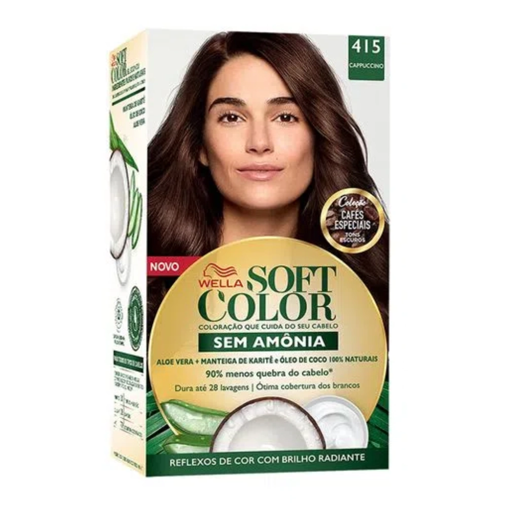 Coloração SOFTCOLOR Cappuccino 4.15