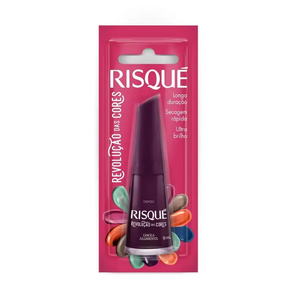 Esmalte Risque Crem Revolucao Cores 8ml