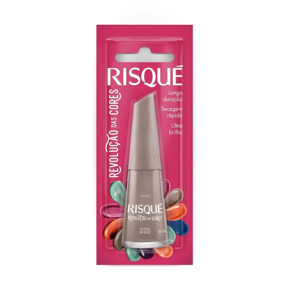 Esmalte Risque Crem Revolucao Cores 8ml