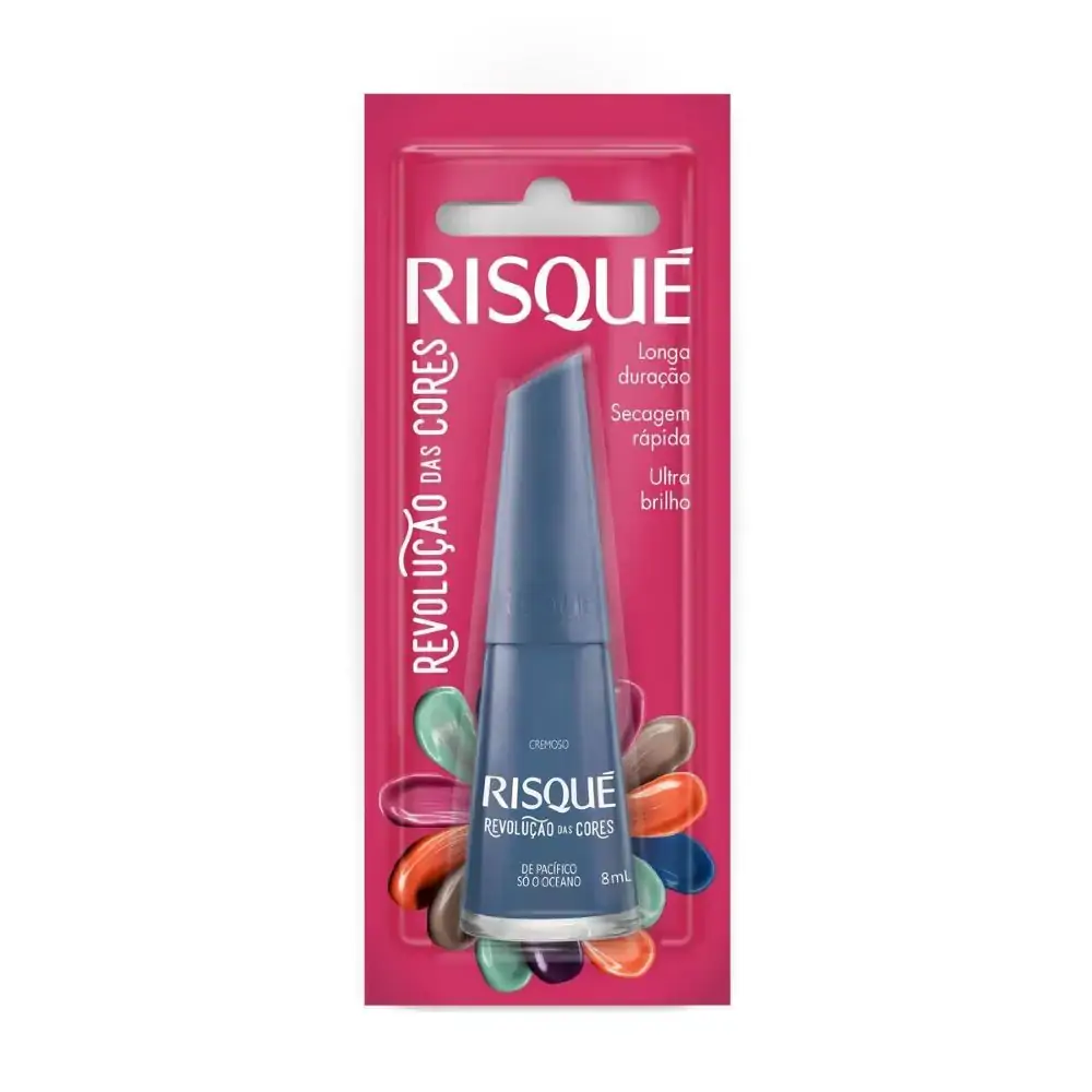 Esmalte Risque Crem Revolucao Cores 8ml