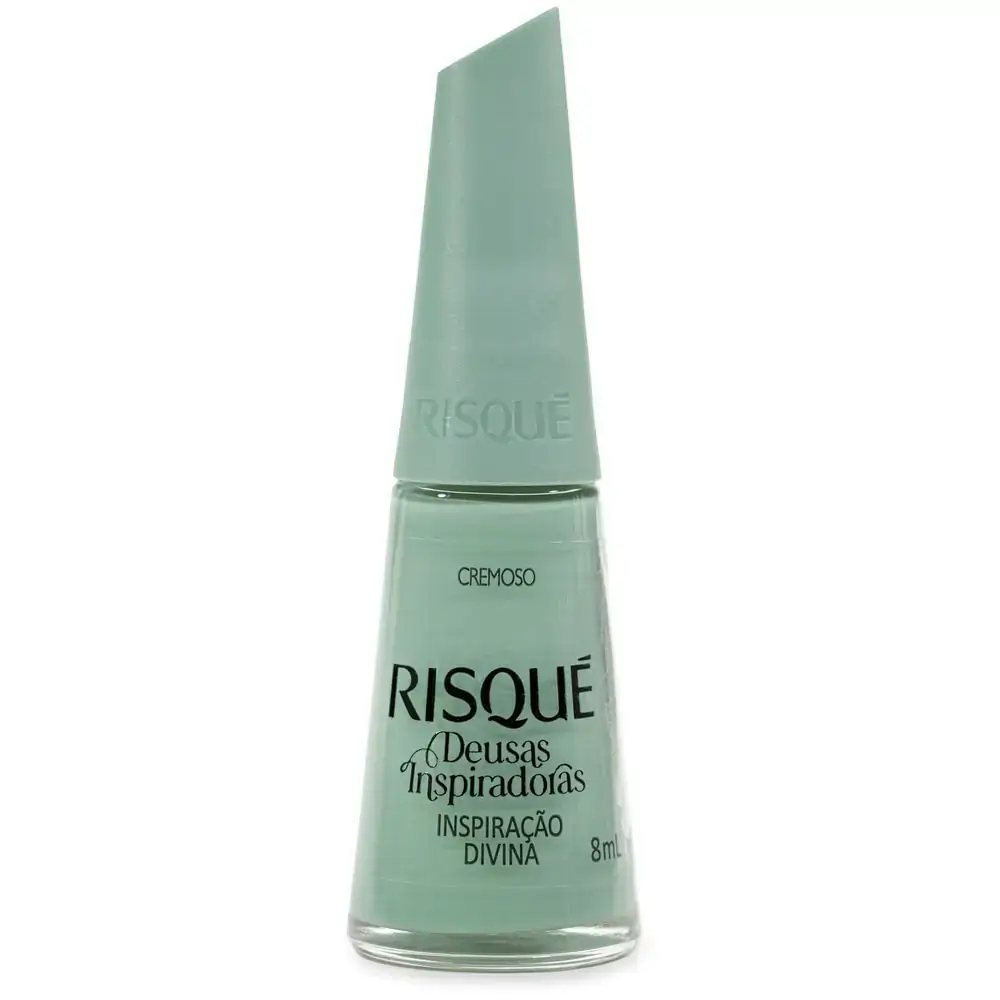 Esmalte Risqué Deusas Inspiradoras Inspiração Divina Verde 8 ml