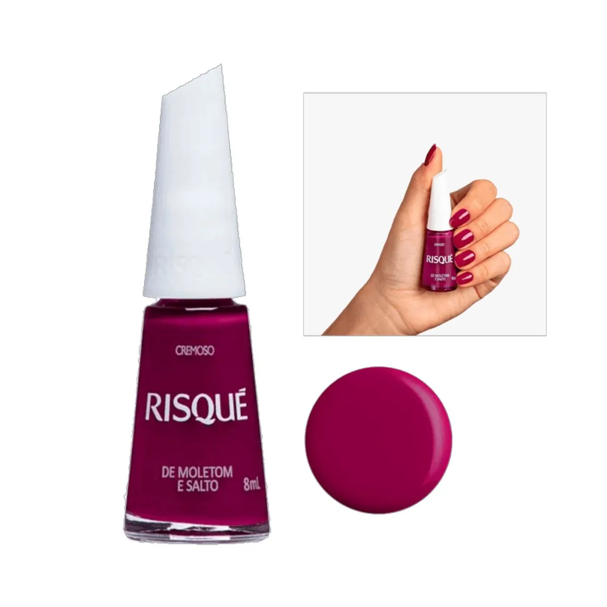 Esm Risque Bl 8ml Moletom E Salto