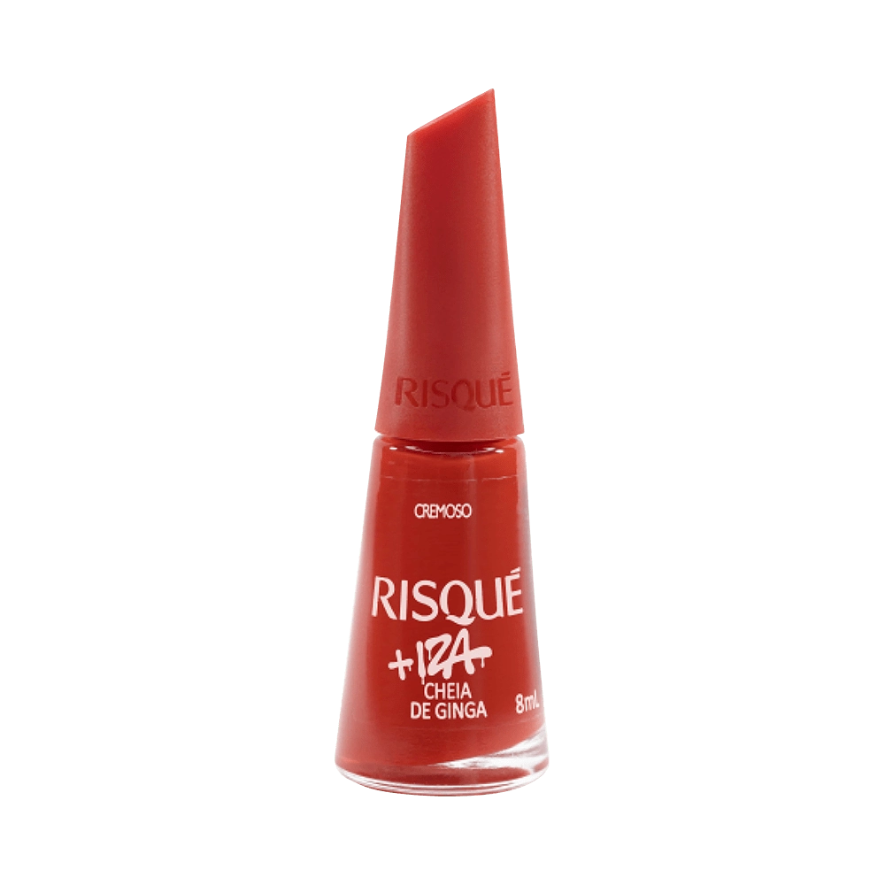 Esmalte Cremoso Cheia De Ginga Risqué Iza Frasco 8ml