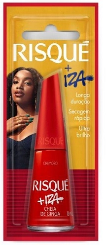 Esmalte Risque Iza 8ml Cheio De Ginga