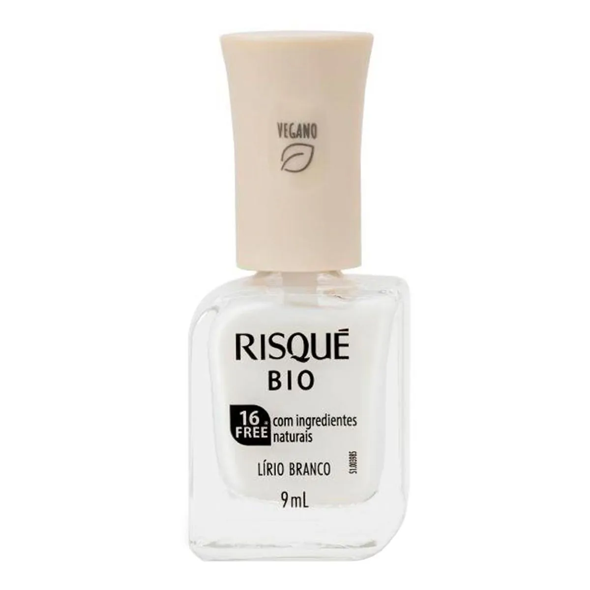 Esmalte Lírio Branco Risqué Bio Frasco 9ml