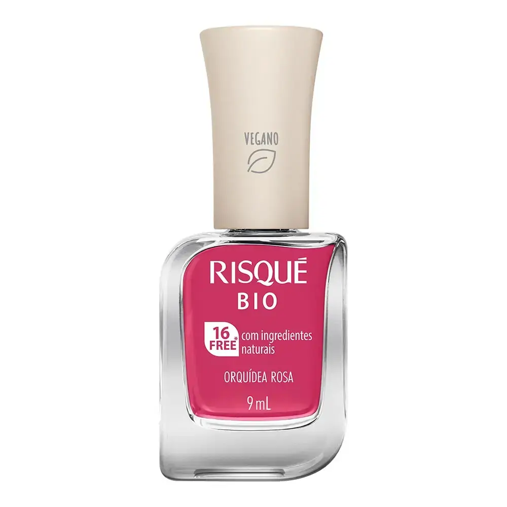 Esmalte Orquídea Rosa Risqué Bio Frasco 9ml