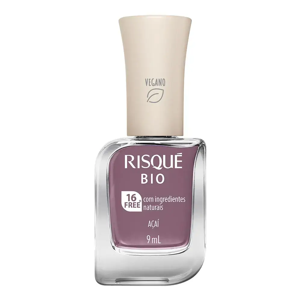 Esmalte Açaí Risqué Bio Frasco 9ml