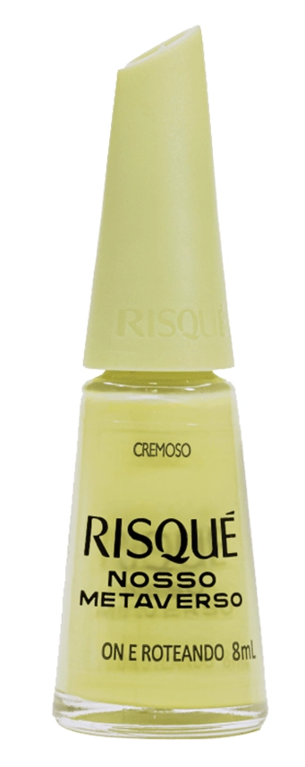 Esmalte Cremoso On E Roteando Risqué Nosso Metaverso Blister 8ml