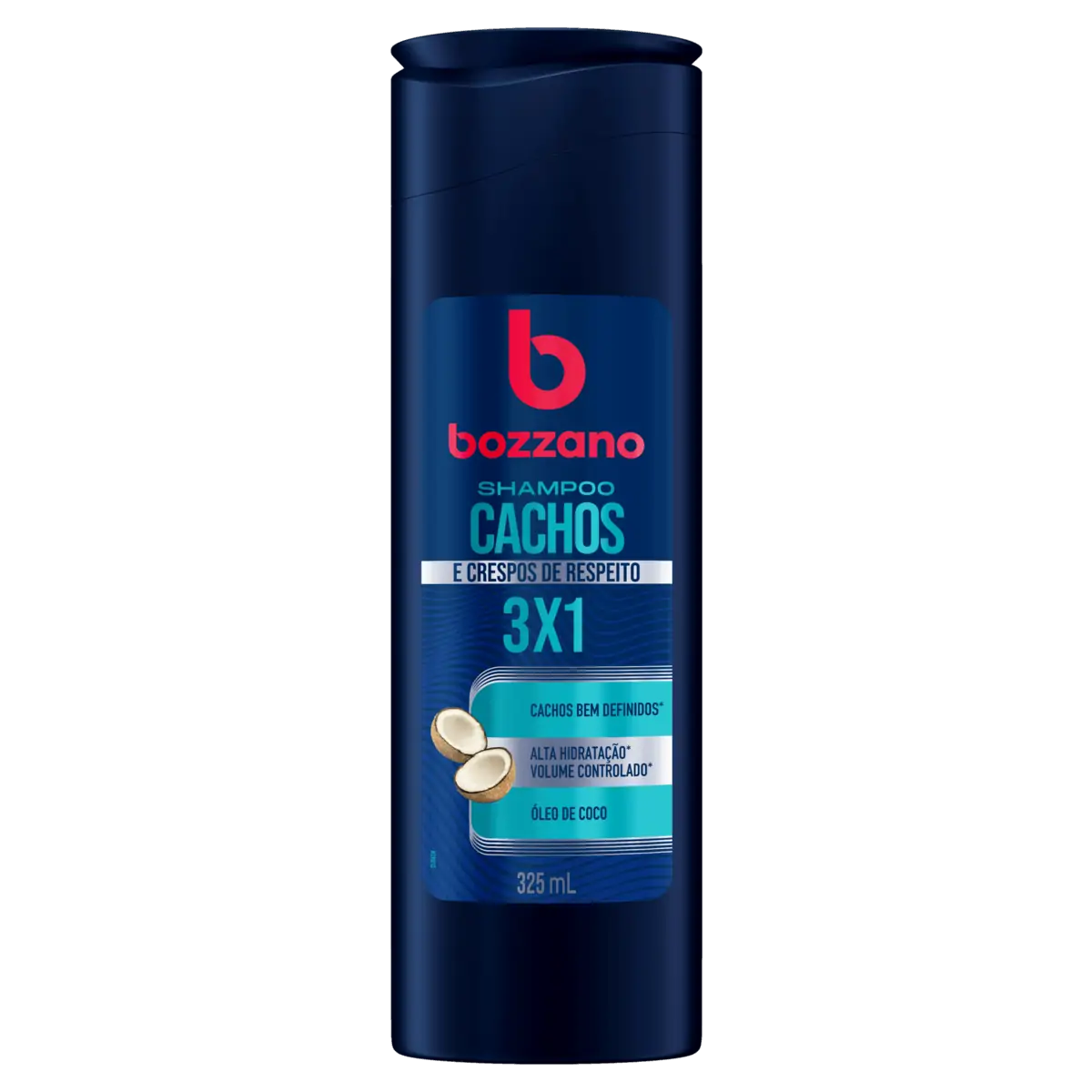 Shampoo óleo De Coco Bozzano Cachos Frasco 325ml